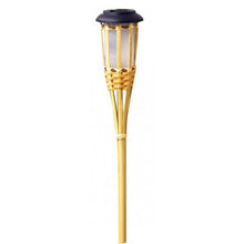 Solar Powered Bamboo Torch