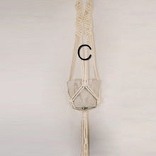 New Pot Holder Macrame Plant Hanger Hanging Planter Basket Jute Rope Braided Craft