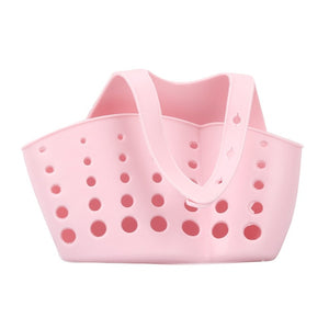 Sink Shelf Soap Sponge Drain Rack Bathroom Holder Kitchen Storage Suction Cup Kitchen Organizer Sink kitchen Accessories June#1