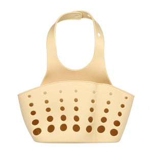 Sink Shelf Soap Sponge Drain Rack Bathroom Holder Kitchen Storage Suction Cup Kitchen Organizer Sink kitchen Accessories June#1