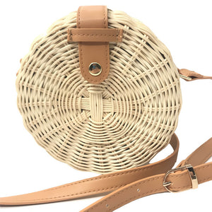 Square Round Mulit Style Straw Bag Women Summer Rattan Bag Handmade