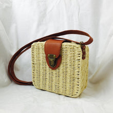 Square Round Mulit Style Straw Bag Women Summer Rattan Bag Handmade