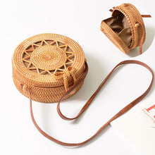 Square Round Mulit Style Straw Bag Women Summer Rattan Bag Handmade