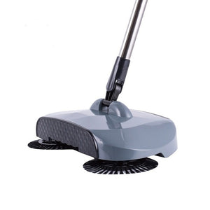 Stainless Steel Hand Push Sweepers Sweeping Machine Push Type Hand Push Magic Broom Sweepers Dustpan Household Cleaning Tools