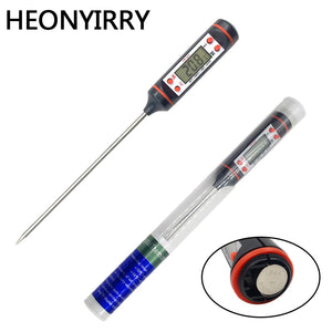 Meat Thermometer Digital BBQ Thermometer Electronic Cooking Food Thermometer Probe Water Milk Kitchen Oven Thermometer Tools